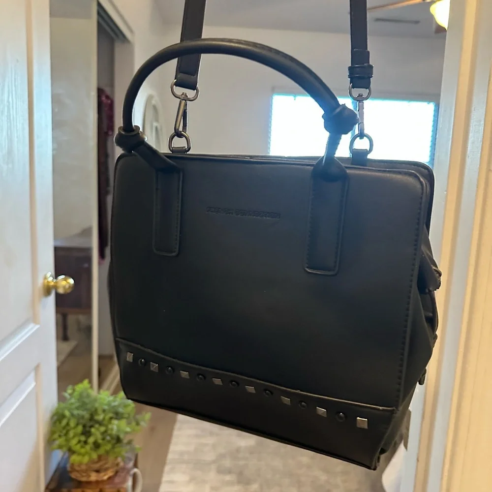 French Connection Dark Gray Shoulder Bag - Picture 2 of 4